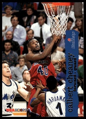 1995-96 Hoops #165 Calbert Cheaney