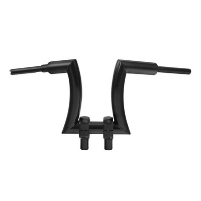 12'' Rise 2'' Hanger Handlebar Fit For Harley Sportster XL Softail Dyna Street Bob