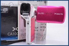 Videocámara impermeable SANYO Xacti DMX CA100 rosa rara funcionando impermeable E170