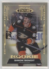 2021-22 Upper Deck Stature Rookies 284/399 Simon Benoit #112 x4f