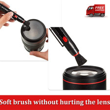Camera Lens Cleaning Pen Retractable Soft Brush DSLR Mirrorless Filter Dust Clea