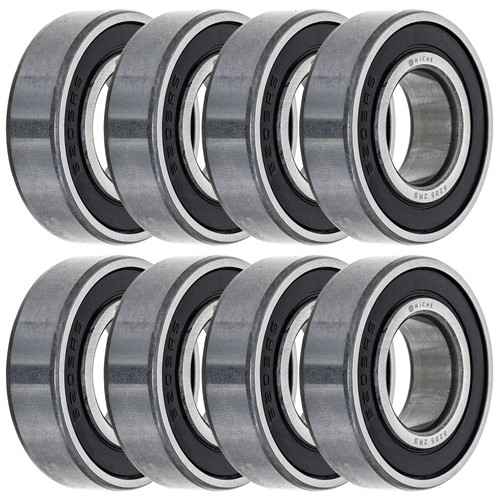 NICHE Wheel Bearing for Kawasaki Mule 2510 25x52x15 8 Pack - Bild 1 von 5