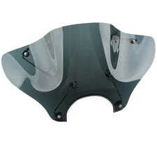 Universal Motorcycle 7" Windshield Windscreen With Mounting Kit for Cruiser