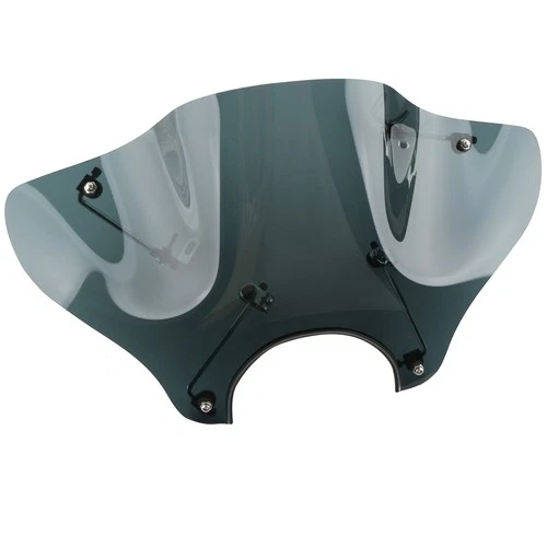 Universal Motorcycle 7" Windshield Windscreen With Mounting Kit for Cruiser