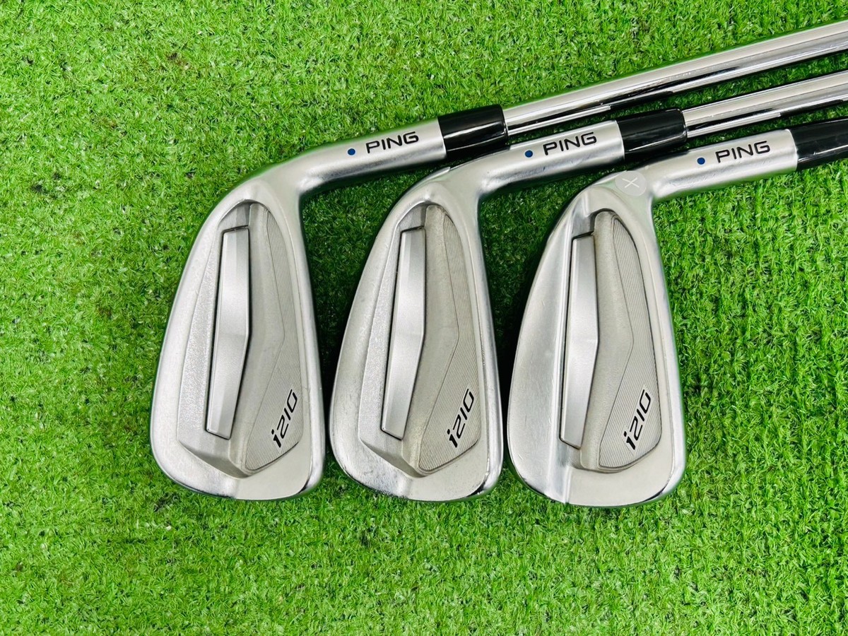 Ping i210 Iron 5-9+PW RH Dynamic Gold X100 Steel Shaft Blue Dot
