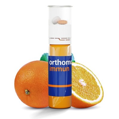 Orthomol Immune Support Vitamins 30-Day Supply Vials Cold Flu Prevention