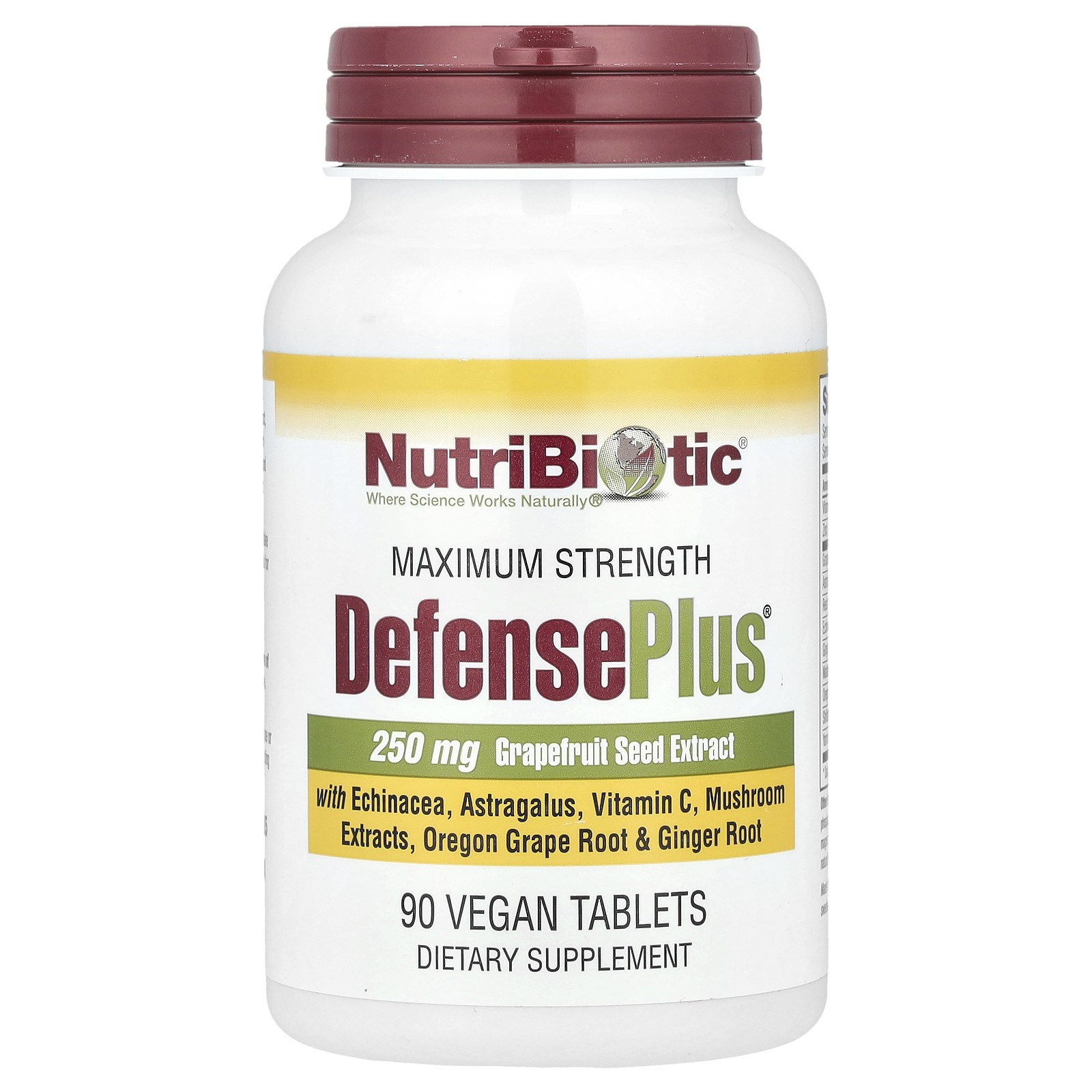 DefensePlus , Maximum Strength, 90 Vegan Tablets