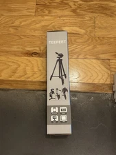 Teefeet TF-90 Phone Tripod, 54 inch Light Travel Tripod (OPEN BOX)