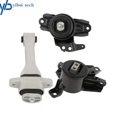 3PCS Engine Motor & Transmission Mount Set For Kia Optima 2011-2015 L4-2.4L Auto