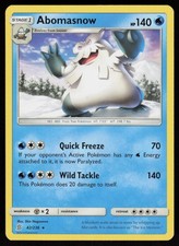 Abomasnow 42/236 Pokemon Unified Minds Rare Moderately Played