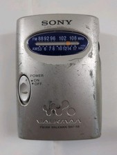 Sony Walkman SRF-59 AM/FM Portable Radio With Belt Clip TESTED WORKS
