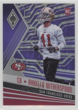 2017 Panini Phoenix Rookies Purple 57/149 Ahkello Witherspoon #174 z7h