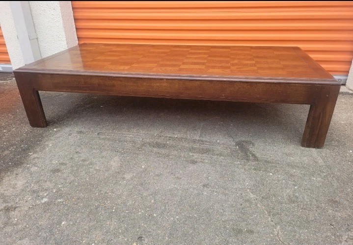 VINTAGE Mid-Century Modern Lane ALTAVISTA CHECKERED Coffee Table