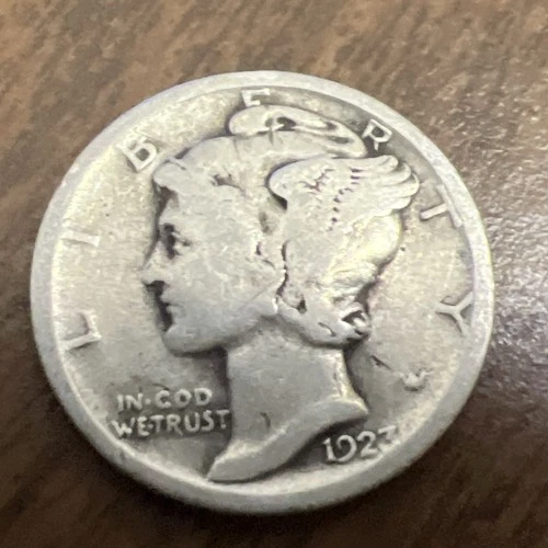 1923 MERCURY SILVER DIME ACTUAL COIN Get More Today & Save Shop Here Buy Here