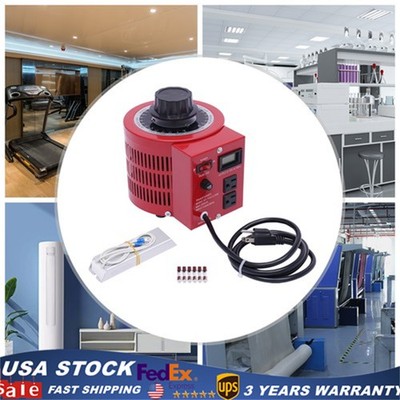 20A Variable Transformer Automatic Voltage Regulator 2000VA Voltage Regulator