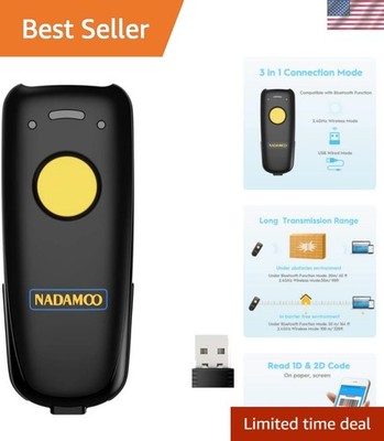 Advanced CMOS Wireless Barcode Scanner for Fast and Accurate Inventory Scanning