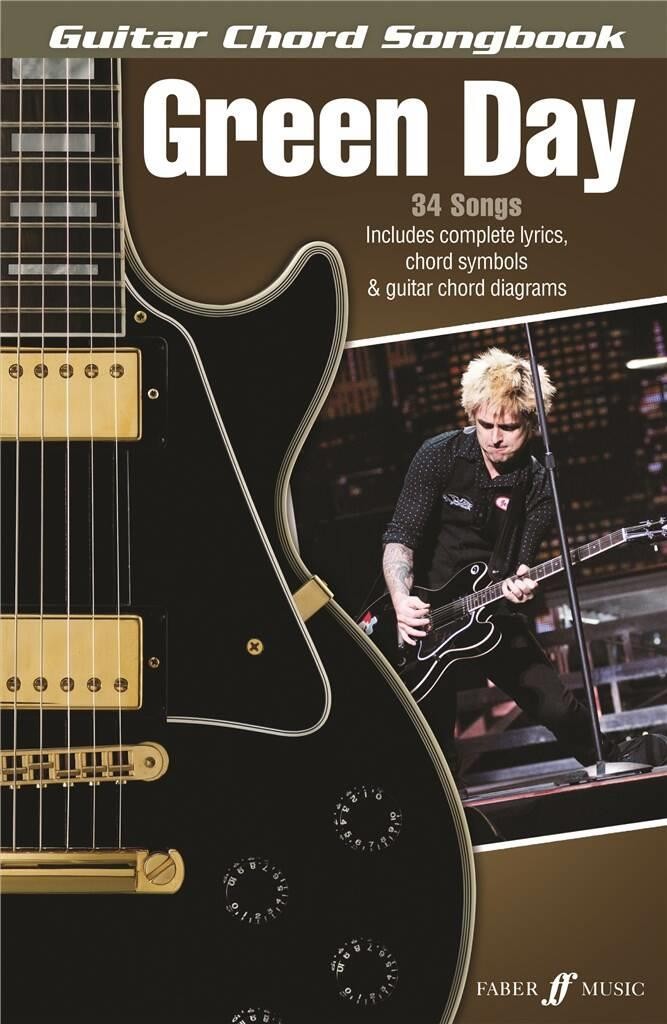 Green Day Guitar Chord Songbook Guitar Chord Songbook Music Green Day (Composer)