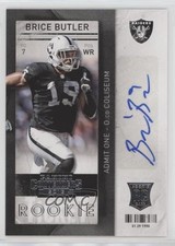 2013 Panini Contenders Brice Butler #112 Auto 2f4