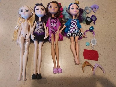 Ever After High Getting Fairest Lot Of 4 Apple Briar Raven Madeline Doll