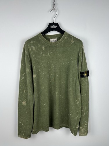 Green Stone Island Tie-Dye Sweater - 第 1/7 張圖片