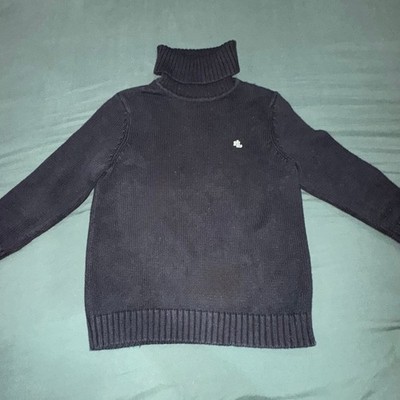 Lauren Ralph Lauren Kids Small (6/7) Knit Sweater Black Turtleneck