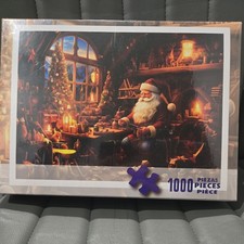 Christmas Puzzle 1000 Piece Santa Claus Workshop