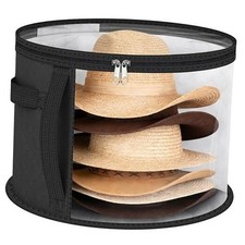 Extra Large Clear Hat Organizer for Travel and Wardrobe,Oversized Clear Hat