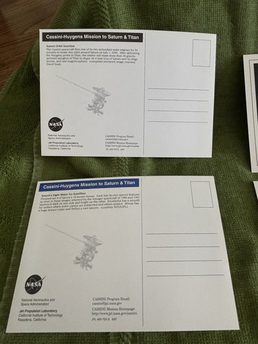 Cassini Mission to Saturn Promo Materials NASA MINT - Picture 13 of 24