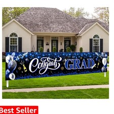 2026 Graduation Decorations-Congrats Grad Yard Sign Banner Decoration for Cla...