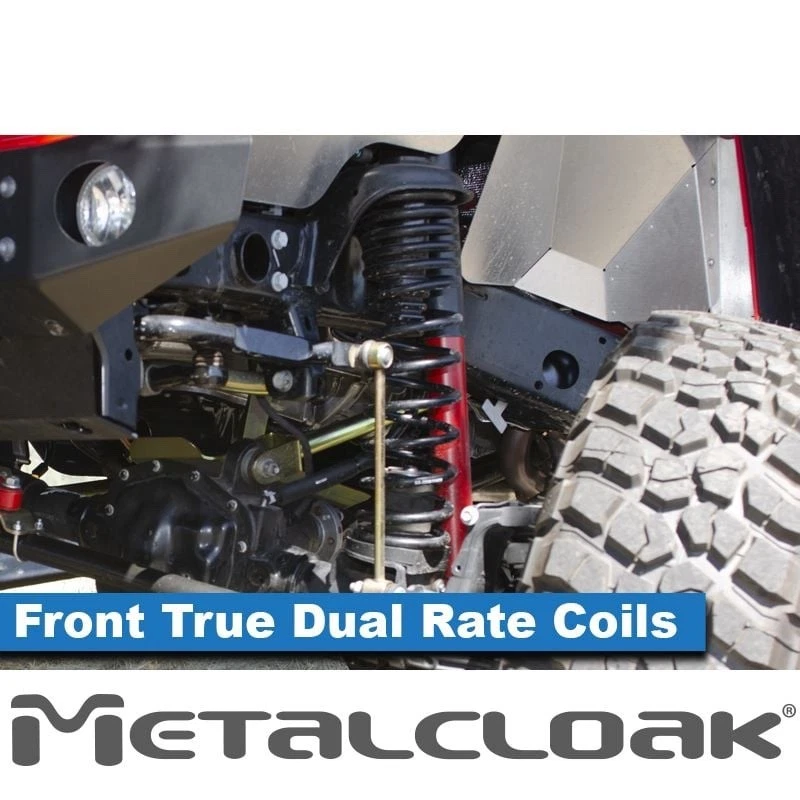 Capa de metal Jeep JT Gladiator / JL Wrangler True Dual Rate muelle helicoidal delantero/trasero Foto 2 de 4