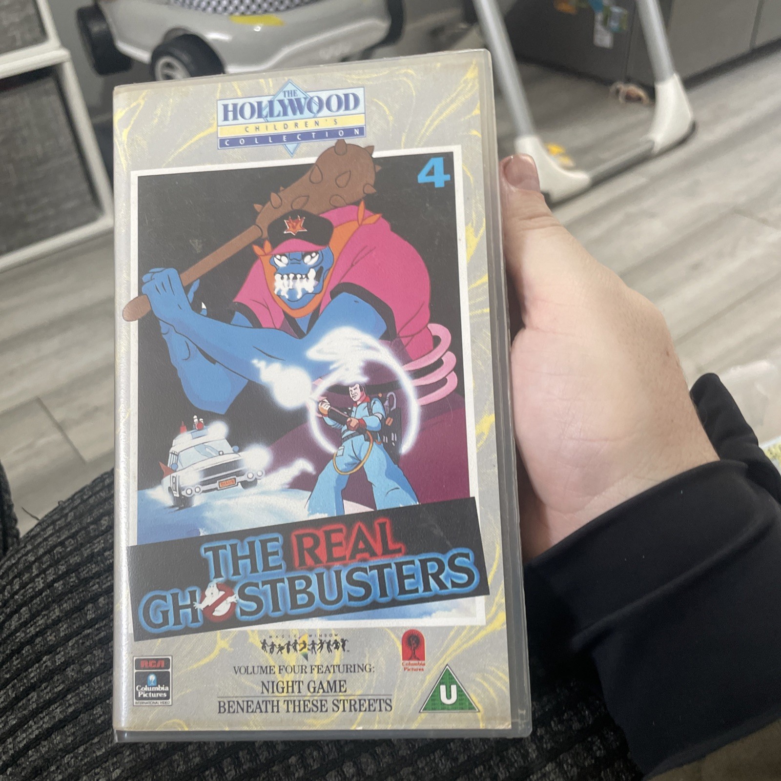 The Real Ghostbusters VOL 4 vintage 80's cartoon VHS Video Tape