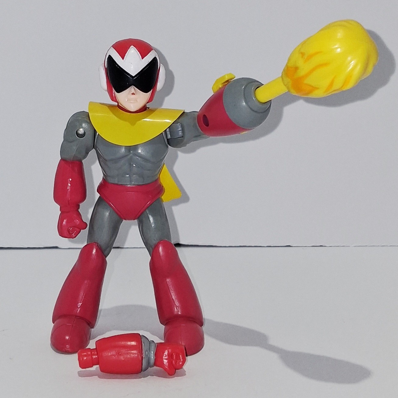 1994 Bandai Capcom Mega Man Action Figures Proto Man Complete