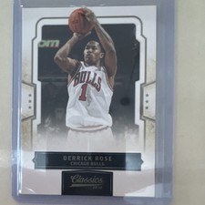 Panini Classics 2009-10 Derrick Rose #36 Chicago Bulls Base Set Basketball Card