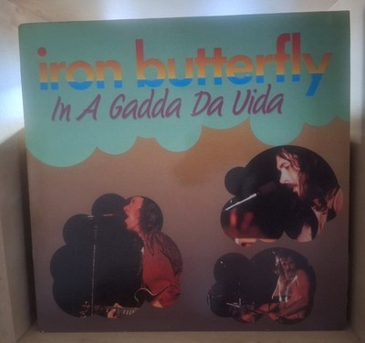 Iron Butterfly    In-A-Gadda-Da-Vida LP Vinyl Schallplatte Reissue 1989