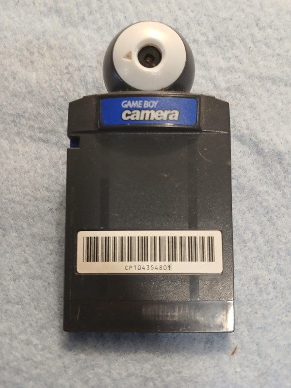 Nintendo gameboy camera blue