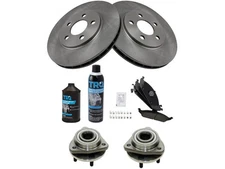 For 1996-2000 Chrysler Sebring Brake Pad and Rotor and Wheel Hub Kit 42335VFBD