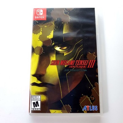 No Game, Box Only - Shin Megami Tensei III Nocturne HD Remaster - Switch 3