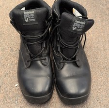 Timberland PRO Slip Resistant Non-Marking Black Work Boots 10.5W PRO379