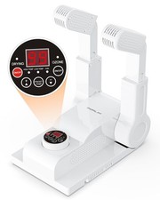 FORLIM Shoe  Boot Dryer for Work Boots, 3 Temp Modes, 24H Delay, White
