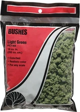 Woodland Scenics Model Railroad Landscape Bushes Clump-Foliage Light Green