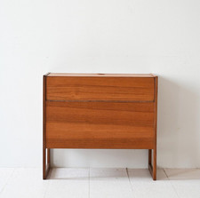 MidCentury Mobile bar di Arne Wahl Iversen, design scandinavo vintage, 60s