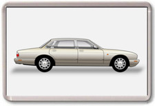 FRIDGE MAGNET - DAIMLER SUPER V8 - - GRAPHIC CAR ART - Large