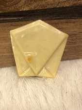 Vintage Antique Plastic Celluloid Art Deco Belt Buckle, 1920  s