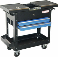 CARRELLO BANCO PORTAUTENSILI PORTA ATTREZZI UTENSILI OFFICINA CASSETTI METALLO