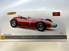 🏁 CMC M-181 Ferrari D50, 1956 long nose GP Germany  #1, Fangio – LE 1500 🏁