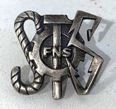 Altes Abzeichen Medaille SNF Nationaler Stahlverband