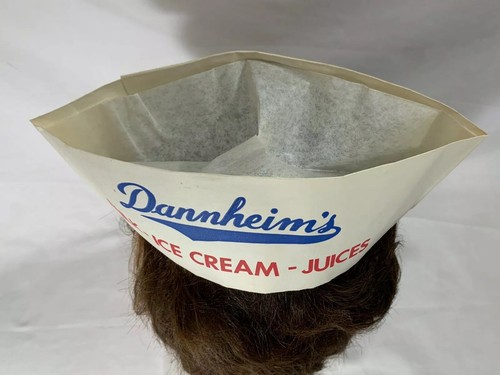 Vintage Dannheim's Dairy New Ulm, MN - Hat Ice Cream Juices Classy Cap Jerk Hat - Picture 4 of 10