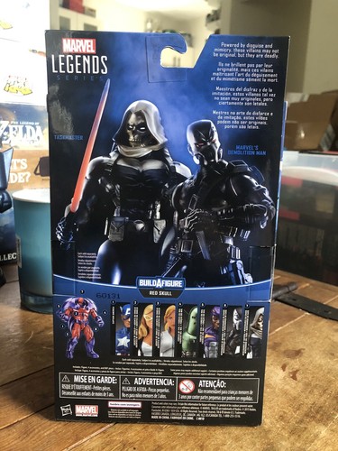 New Sealed Marvel Legends Series BAF Red Skull Taskmaster Retired 2015 Rare - Picture 2 of 3