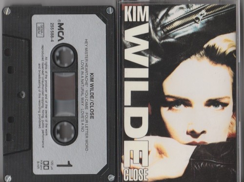 Kim Wilde 'Close' Cassette Album (1988)