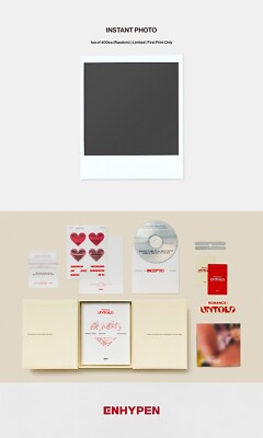 ENHYPEN UNTOLD 3形態 ENHYPEN ROMANCE : UNTOLD 2nd Album 3 Ver SET/3CD+3Photo Book+9Card